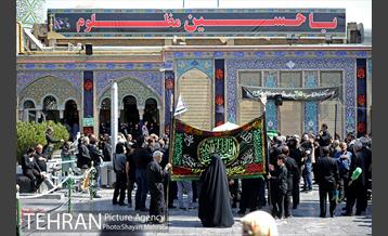 عزاداری تاسوعا در حرم شاه عبدالعظیم حسنی (ع) 28