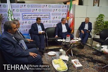 بازدید محسن هاشمی از ستاد انتخابات شورایاری محلات تهران 14