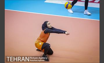 جشن قهرمانی سایپا در لیگ والیبال زنان 2