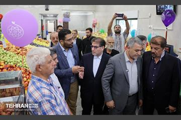 افتتاح بازار میوه و تره‌بار میخک و مروارید 26