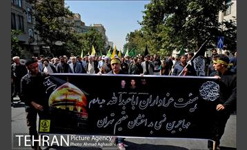 تشییع پیکر ۳تن از شهدای مدافع حرم 3