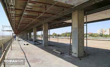 پیشرفت فیزیکی خط مترو پرند 1