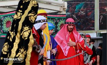 اجرای بیست و نهمین آیین تعزیه در فرهنگسرای خاوران