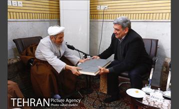 دیدار شهردار تهران با آیت الله العظمی صانعی 13