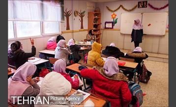 مانور سراسری زلزله در دبستان شهید بهشتی 9