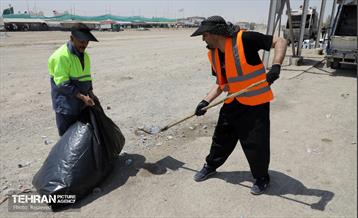 خدمات نیروهای پاکبان شهر تهران در اربعین حسینی 26