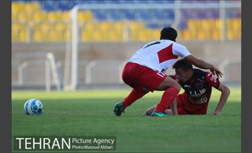 تمرین تیم فوتبال پرسپولیس تهران