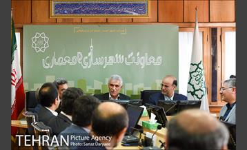 جلسه معارفه پیروز حناچی معاون شهرسازی و معماری با حضور شهردار تهران 5