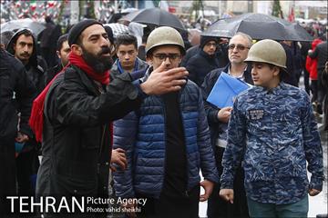 نمایش خیابانی شاهد عینی بمناسبت 22 بهمن  15