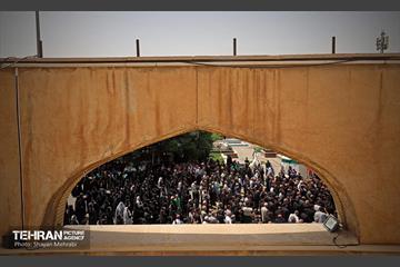 مراسم تشییع پیکر مطهر سرباز شهید ماهان ستاره 16