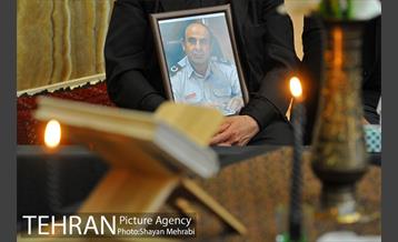 چهلمین روز شهادت شهدای آتش نشان با حضور شهردار تهران 15