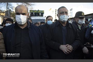 مراسم تشییع پیکر ۱۵۰ شهید گمنام در تهران 9