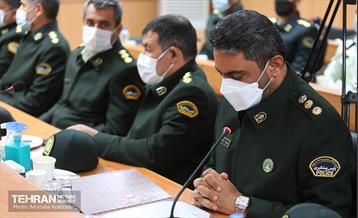 مراسم معارفه فرمانده یگان حفاظت شهرداری تهران 8