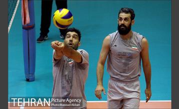 تمرین تیم ملی والیبال 13
