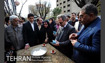 بازدید نماینده مجلس و استاندار تهران از نورزگاه بلوار کشاورز 12