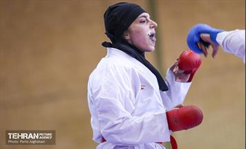 مسابقات انتخابی تیم ملی کاراته زنان 15