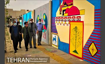 بازدید حق شناس و جوادی یگانه از خیابان اجتماعی  12