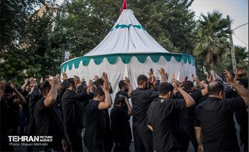 خیمه سوزان غروب عاشورا 9