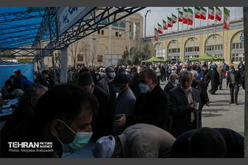 نمازگزاران جمعه پای «میز خدمت شهرداری تهران» 15