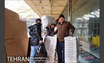 تخلیه اجناس مغازه های باقی مانده ساختمان پلاسکو -1 20