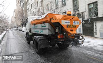 روز برفی تهران - 3 12