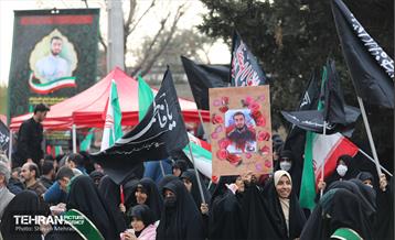 مراسم اربعین شهید آرمان علی وردی 1