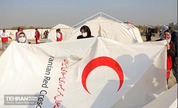 مانور تمرین اسکان اضطراری کلانشهر تهران 46