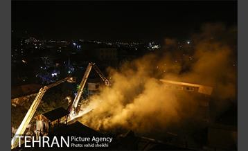 آتش سوزی گسترده در خیابان امیرکبیر 2 12