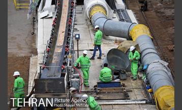 آغاز  حفاری تونل  محور جنوبی خط 6 مترو تهران 48