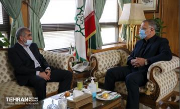 جلسه شهردار تهران با علی نیکزاد 1
