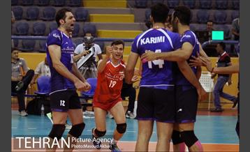 پیروزی قاطعانه تیم والیبال زیر 23 سال ایران مقابل چین 20
