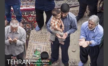 نماز عید فطر در امام زاده ابوالحسن(ع) 9