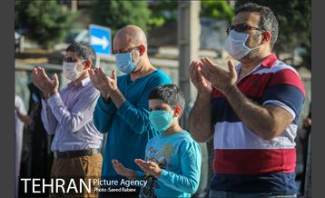 اقامه نماز عید سعید فطر در مسجد بقیه الله اعظم - محله چهاردیواری 13