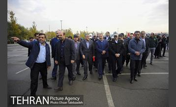 مانور ماشین آلات و تجهیزات ستاد برف روبی شهرداری تهران 10