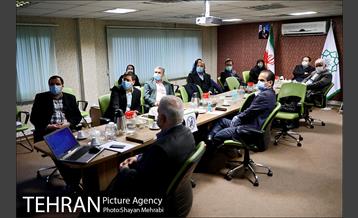 جلسه بررسی و ارزیابی زیست محیطی خطوط مترو تهران 1