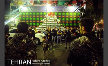 مراسم عزاداری حسینی در خیابان رودکی 28