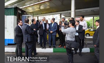 بازدید شهردار تهران از خطوط اتوبوسرانی  21