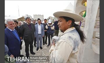 بازدید شهردار تهران از نهمین سمپوزیوم مجسمه سازی تهران 15