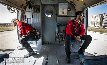 تمرین مشترک امداد هوایی تهران 15