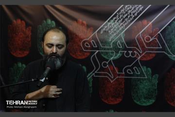 عزاداری شب هفتم محرم در خیمه هنر 11