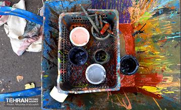 دیوارنگاره بوستان بهشت مادران 14