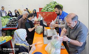 افتتاح بازار میوه و تره‌بار در منطقه 22 8