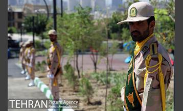 آیین بهره برداری بوستان شهدای مرزبانی‎ 10