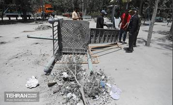 بوستان ایثار در منطقه ۲۰ به چرخه خدمت بازگشت 6