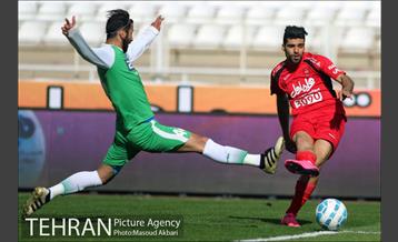 دیدار تیم های فوتبال ماشین سازی و پرسپولیس