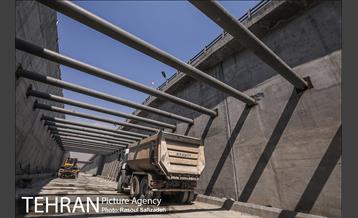 آخرین مراحل ساخت تونل آرش اسفندیار 11