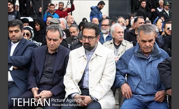 آئین وداع با استاد جمشید مشایخی 21