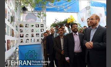 بازدید شهردار تهران از نمایشگاه نوروزی عطر یاس و مرکز اسکان نوروزی منطقه ۲۰ 12