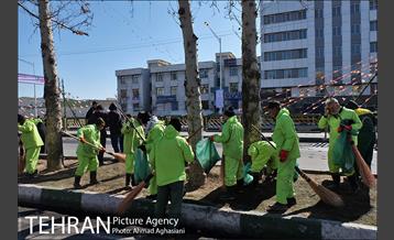 خدمات شهرداری تهران در راهپیمایی ۲۲ بهمن -2 3