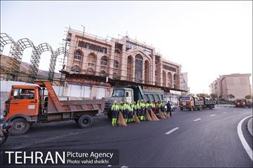 اجرای طرح نگهداشت شهر در جاده امامزاده داوود 1